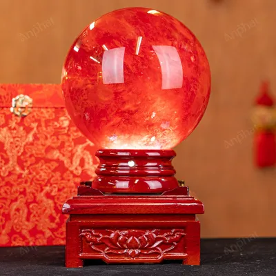 Quả Cầu Đá Núi Lửa Đỏ - 6,4kg - M034664