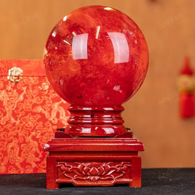 Quả Cầu Đá Núi Lửa Đỏ - 6,4kg - M034664