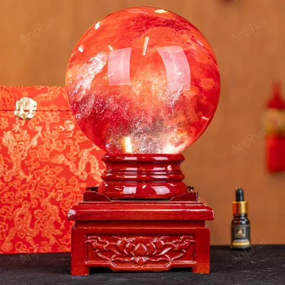 Quả Cầu Đá Núi Lửa Đỏ - 6,5kg - M034665