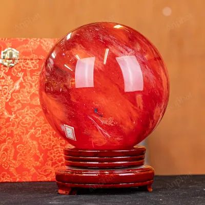 Quả Cầu Đá Núi Lửa Đỏ - 6,5kg - M034665