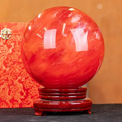 Quả Cầu Đá Núi Lửa Đỏ - 8,2kg - M034682