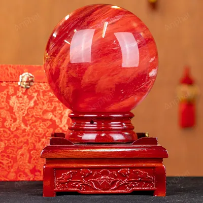 Quả Cầu Đá Núi Lửa Đỏ - 8,2kg - M034682