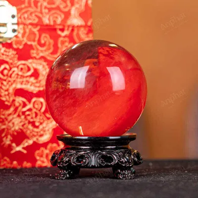Quả Cầu Đá Núi Lửa Đỏ - 0,31kg - M2157031