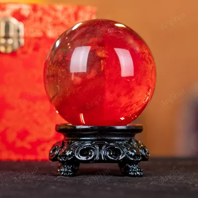 Quả Cầu Đá Núi Lửa Đỏ - 0,521kg - M21570521