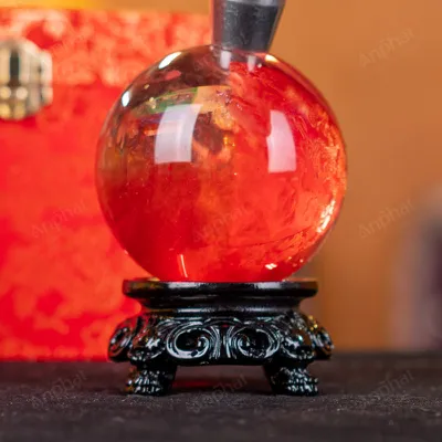 Quả Cầu Đá Núi Lửa Đỏ - 0,521kg - M21570521