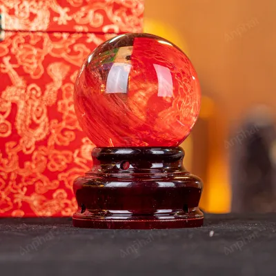 Quả Cầu Đá Núi Lửa Đỏ - 0,56kg - M2157056