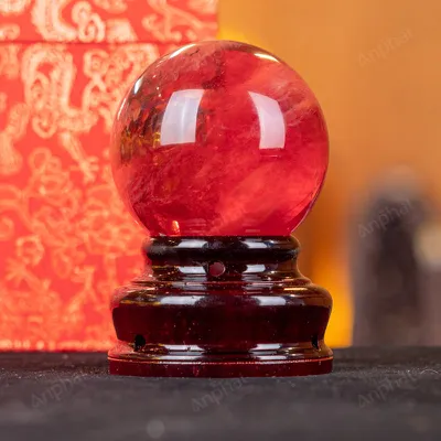 Quả Cầu Đá Núi Lửa Đỏ - 0,561kg - M21570561