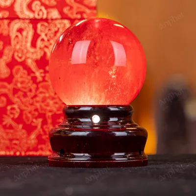 Quả Cầu Đá Núi Lửa Đỏ - 0,561kg - M21570561