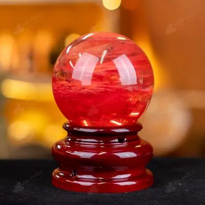 Quả Cầu Đá Núi Lửa Đỏ - 0,67kg - M2157067