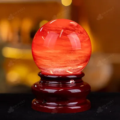 Quả Cầu Đá Núi Lửa Đỏ - 0,67kg - M2157067