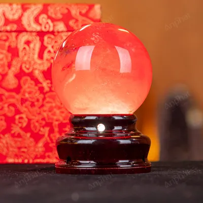 Quả Cầu Đá Núi Lửa Đỏ - 0,69kg - M2157069