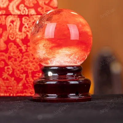 Quả Cầu Đá Núi Lửa Đỏ - 0,72kg - M2157072