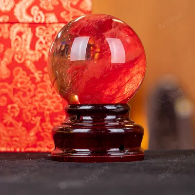 Quả Cầu Đá Núi Lửa Đỏ - 0,72kg - M2157072