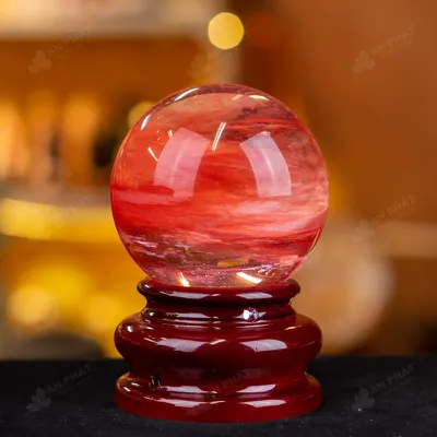 Quả Cầu Đá Núi Lửa Đỏ - 0,77kg - M2157077