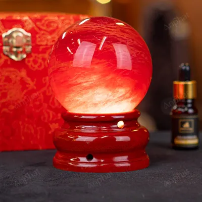 Quả Cầu Đá Núi Lửa Đỏ - 0,78kg - M21570780