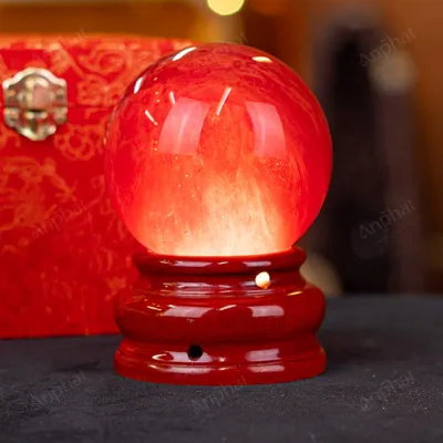 Quả Cầu Đá Núi Lửa Đỏ - 0,78kg - M21570780