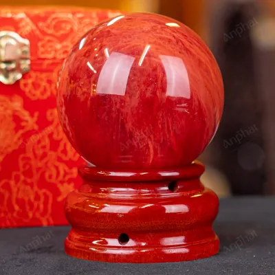 Quả Cầu Đá Núi Lửa Đỏ - 0,78kg - M21570780