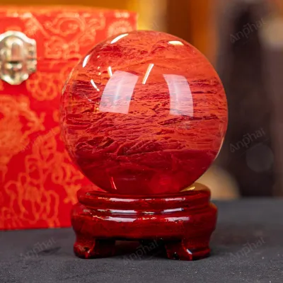 Quả Cầu Đá Núi Lửa Đỏ - 0,78kg - M21570780