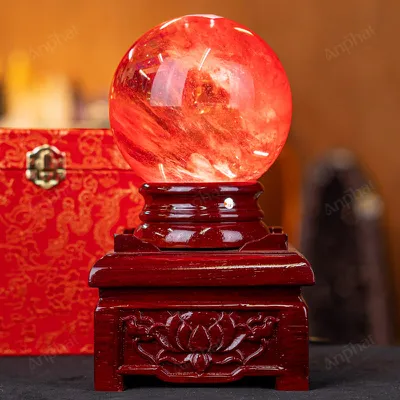 Quả Cầu Đá Núi Lửa Đỏ - 1,66kg - M2157166