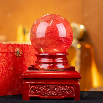 Quả Cầu Đá Núi Lửa Đỏ - 2,2kg - M2157221