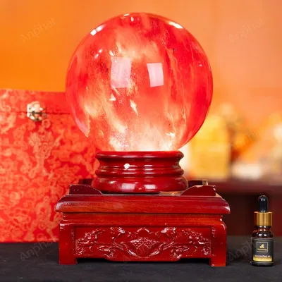Quả Cầu Đá Núi Lửa Đỏ – 7,2kg – M034672