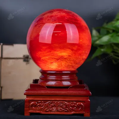 Quả Cầu Đá Núi Lửa Đỏ - 9,0Kg - M034697