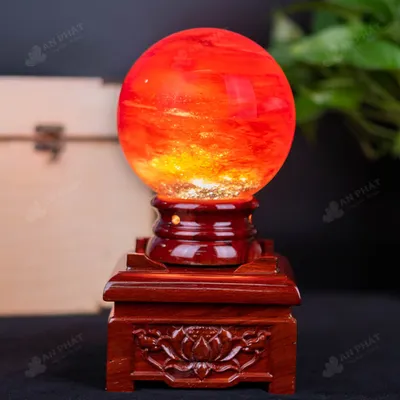 Quả Cầu Đá Núi Lửa Đỏ - 2,2 Kg - M215722