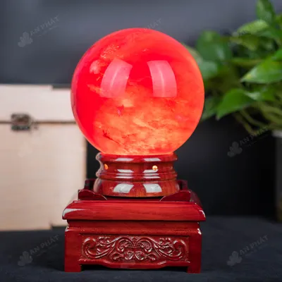 Quả Cầu Đá Núi Lửa Đỏ - 4,63 Kg - M2157463