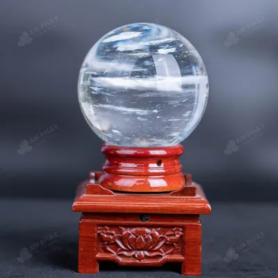 Quả Cầu Đá Núi Lửa Trắng - 2,44Kg - M2163244