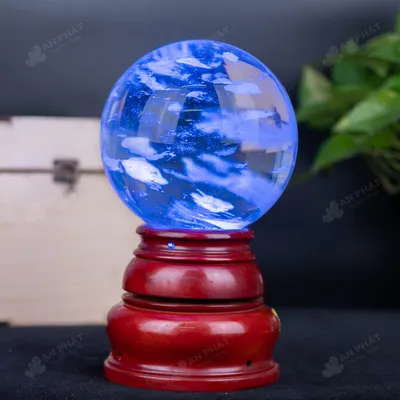 Quả Cầu Đá Núi Lửa Trắng - 4,7Kg - M216347