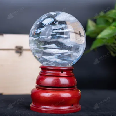 Quả Cầu Đá Núi Lửa Trắng - 4,7Kg - M216347