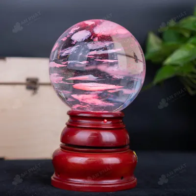 Quả Cầu Đá Núi Lửa Trắng - 4,7Kg - M216347