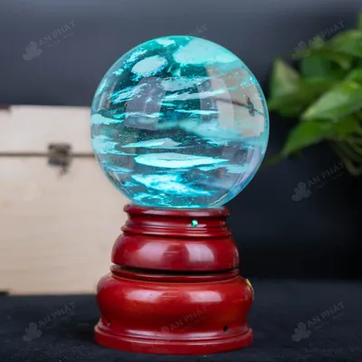 Quả Cầu Đá Núi Lửa Trắng - 4,7Kg - M216347