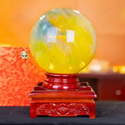 Quả Cầu Đá Núi Lửa Vàng – 12,04kg – M19221204