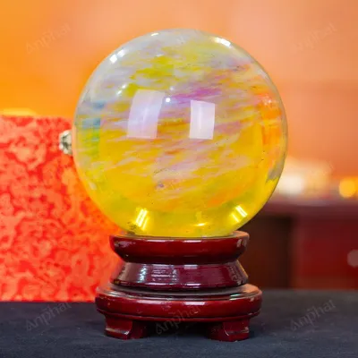 Quả Cầu Đá Núi Lửa Vàng – 12,04kg – M19221204