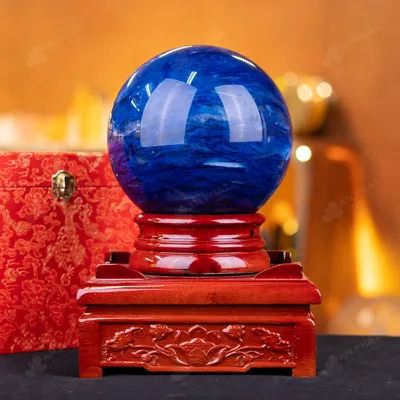 Quả Cầu Đá Núi Lửa Xanh Nước Biển - 5kg - M21555