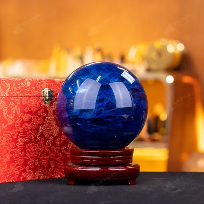 Quả Cầu Đá Núi Lửa Xanh Nước Biển - 5kg - M21555