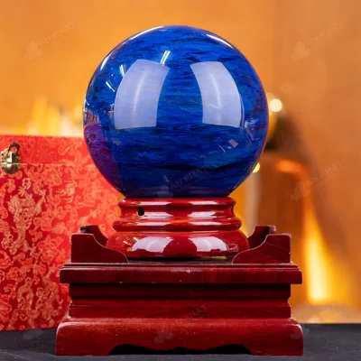 Quả Cầu Đá Núi Lửa Xanh Nước Biển - 8,1kg - M215581