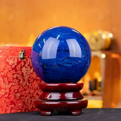 Quả Cầu Đá Núi Lửa Xanh Nước Biển - 8,1kg - M215581