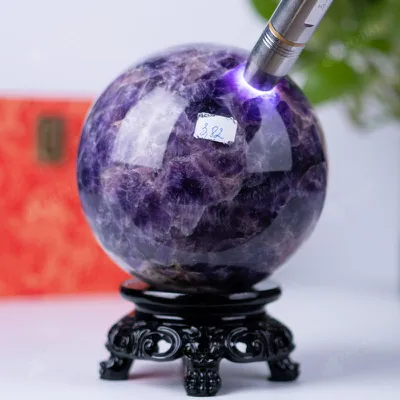 Quả Cầu Đá Thạch Anh Tím Hoa Chanh - 3,82Kg - M2598382