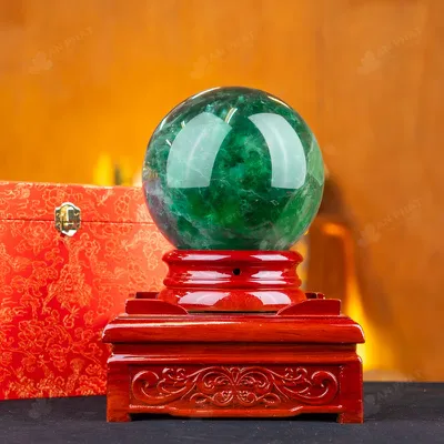 Quả Cầu Thạch Anh Xanh - Fluorite Xanh - 5,5kg - M227255