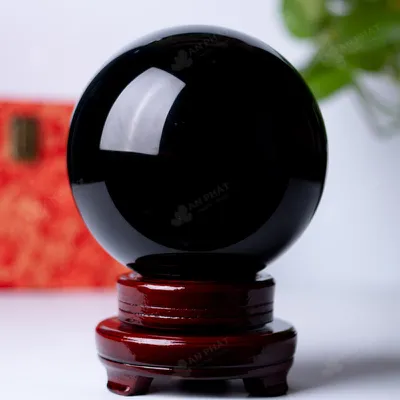 Quả Cầu Obsidian Đen - 4,23kg - M2192423