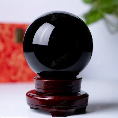 Quả Cầu Obsidian Đen - 2,67kg - M2192267