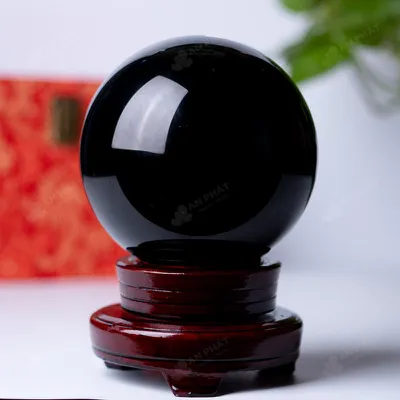 Quả Cầu Obsidian Đen - 2,67kg - M2192267