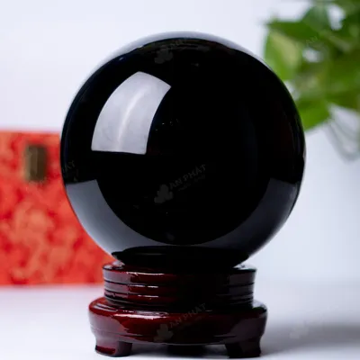 Quả Cầu Obsidian Đen - 7,97kg - M2192797
