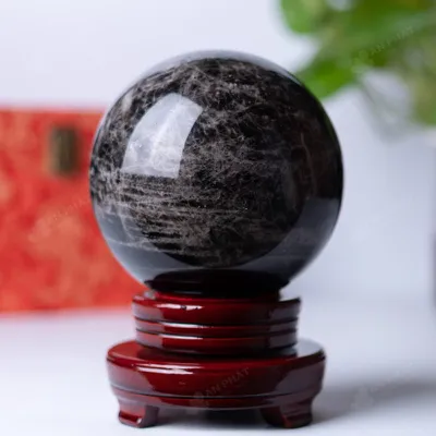Quả Cầu Phong Thủy Đá Thạch Anh Đen - 3,11kg - M2602311