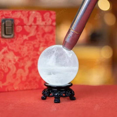 Quả Cầu Phong Thủy Đá Thạch Anh Trắng - 0,52Kg - M2824052