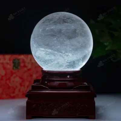 Quả Cầu Phong Thủy Đá Thạch Anh Trắng - 8,46Kg - M0889846