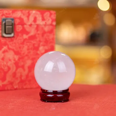 Quả Cầu Phong Thủy Đá Thạch Anh Trắng - 0,54Kg - M2824054
