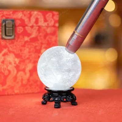 Quả Cầu Phong Thủy Đá Thạch Anh Trắng - 0,56Kg - M2824056
